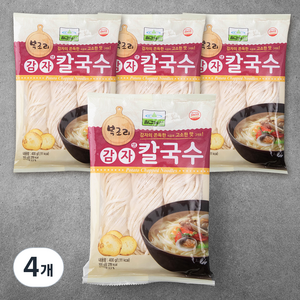 칠갑농산 감자칼국수 4개입, 1600g, 4개