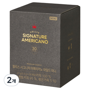 할리스 시그니처 아메리카노 마일드 미니 스틱커피