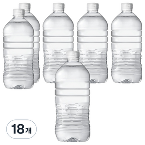 아이시스 생수 화이트캡 무라벨, 1L, 18개