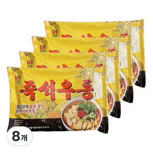 우불식당 즉석우동, 221.5g, 8개