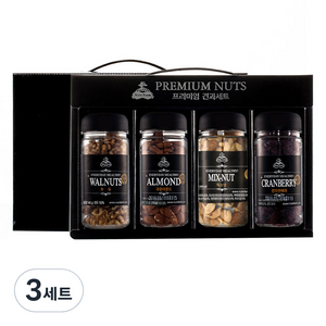 넛츠팜 프리미엄 5호 4종 견과세트 750g, 3세트