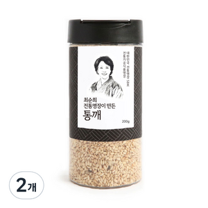 최순희 전통명장이 만든 통깨, 200g, 2개