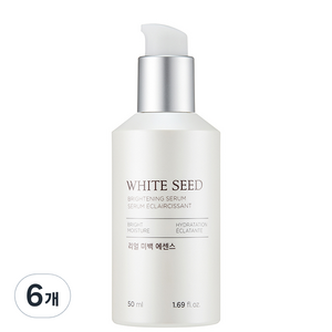 더페이스샵 화이트씨드 리얼 미백에센스, 50ml, 6개