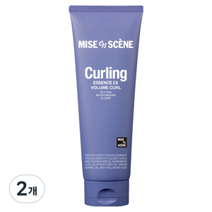 미쟝센 컬링 에센스 2X 볼륨 컬 크림, 250ml, 2개