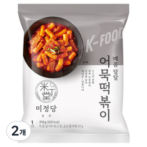 미정당 어묵떡볶이, 310g, 2개