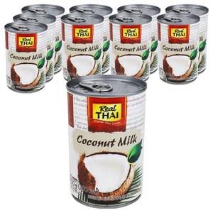 리얼타이 코코넛밀크, 400ml, 10개