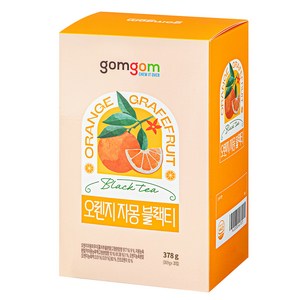 곰곰 오렌지 자몽 블랙티