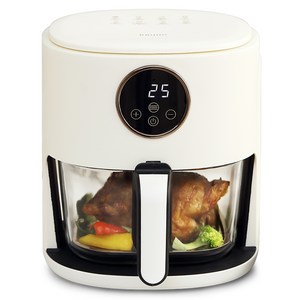 BRUNO 디지털 글라스 에어프라이어 3.8L