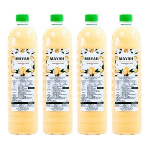 마야 NFC 착즙 레몬, 1L, 4개