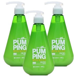 페리오 46cm 펌핑 젤타입 펌프치약 구취케어, 285g, 3개