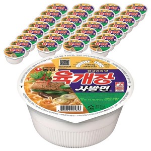 육개장 사발면 86g, 36개
