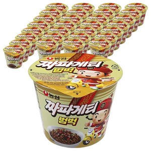 짜파게티 범벅 미니 컵라면 70g, 36개