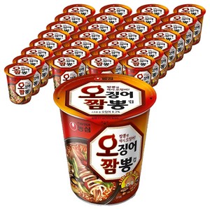 농심 오징어짬뽕 컵 67g, 30개