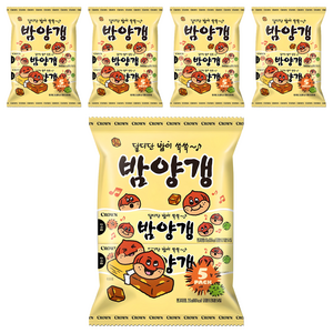 크라운 밤양갱 5p, 250g, 5개