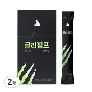 잠백이 글리세롤 글리펌프 30p, 390g, 2개
