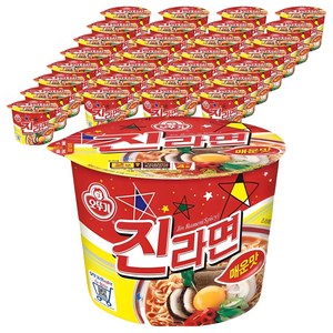 오뚜기 진라면 매운맛 컵 110g, 36개
