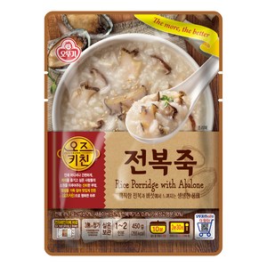 오뚜기 오즈키친 전복죽, 450g, 2개