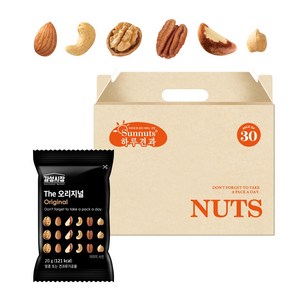 감성시장 하루견과 더 오리지널 믹스넛, 20g, 30개