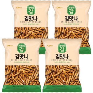 청우식품 김맛나, 110g, 4개