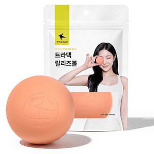 트라택 릴리즈 마사지볼 기본형, 코랄무드, 1개