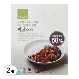 올가 즉석 짜장소스, 300g, 2개