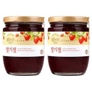 복음자리 딸기잼, 380g, 2개