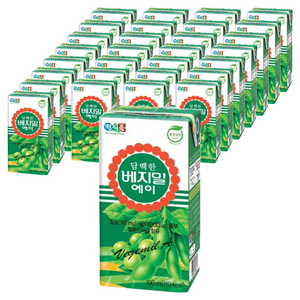 베지밀 에이 담백한 두유, 190ml, 64개