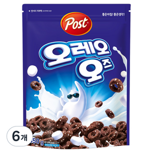 오레오오즈 시리얼, 450g, 6개