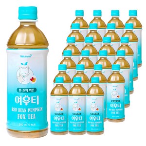 티트리트 여우티 호박팥차, 500ml, 24개
