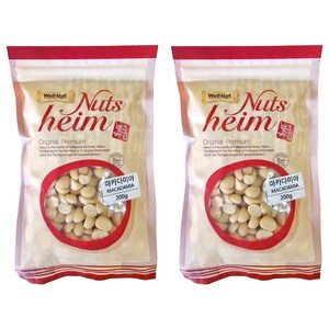 웰넛 자연두레 마카다미아, 200g, 2개