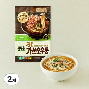 풀무원 반전제면 정통가쓰오우동 2인분, 471.6g, 2개