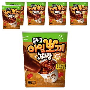 풀무원 아임뽀끼 짜장 떡볶이, 100g, 6세트