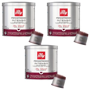 일리 다크로스트 캡슐커피, 6.7g, 21개입, 3개