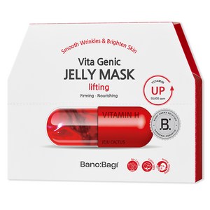 바노바기 비타 제닉 젤리 마스크 리프팅, 10개입, 1개