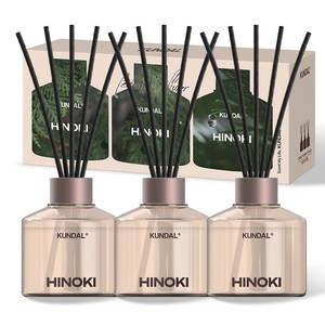 쿤달 퍼퓸 디퓨저 + 섬유스틱 세트