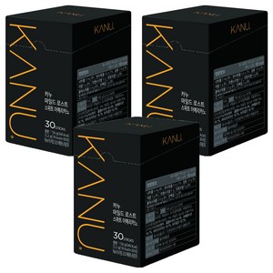 카누 콜롬비아 블렌드 마일드 로스트 스위트 아메리카노 스틱, 30개입, 5.2g, 3개