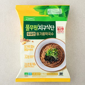 풀무원 지구식단 메밀 두유면 들기름막국수 2인분, 421.4g, 1개