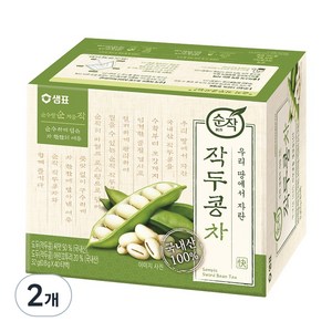 순작 작두콩차, 0.8g, 40개입, 2개