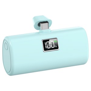 YINTO 도킹형 고속충전 PD 20w 일체형 휴대용 미니 보조배터리 C타입