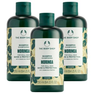 더바디샵 모링가 샴푸, 250ml, 3개
