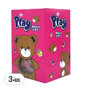 알도르 플레이 베어 젤리 100개입, 700g, 3개