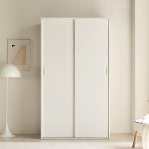 스칸디아 모어빅 키큰 행거형 슬라이딩 옷장 1200 방문설치