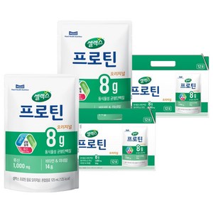 셀렉스 프로틴 파우치 음료 오리지널, 125ml, 24개
