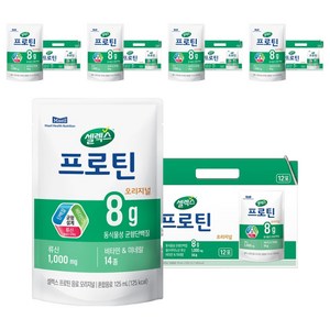 셀렉스 프로틴 파우치 음료 오리지널, 125ml, 60개