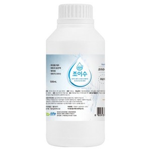 조이수 초순수 3차 살균 정제수, 500ml, 1개