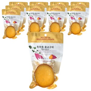 한울푸드 촉촉한 꿀고구마, 120g, 10개