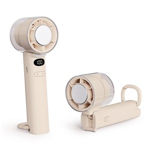 홈플래닛 100단 BLDC 급속냉각 에어컨 접이식 휴대용 선풍기 고급형 + 스트랩 증정