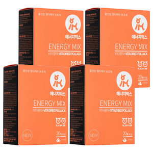 아이앤지메딕스 반려동물 에너지믹스 영양제, 40g, 종합영양제, 4개