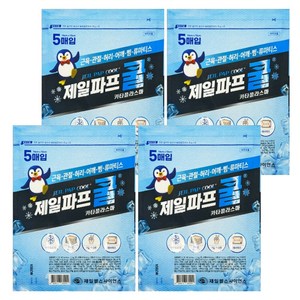 제일헬스사이언스 제일파프 쿨 파스 랜덤발송, 5매, 4개