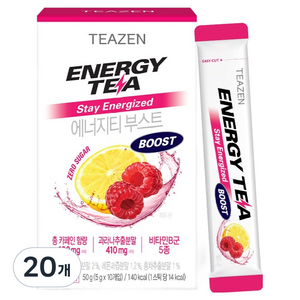 티젠 에너지티 부스트 스틱, 5g, 20개